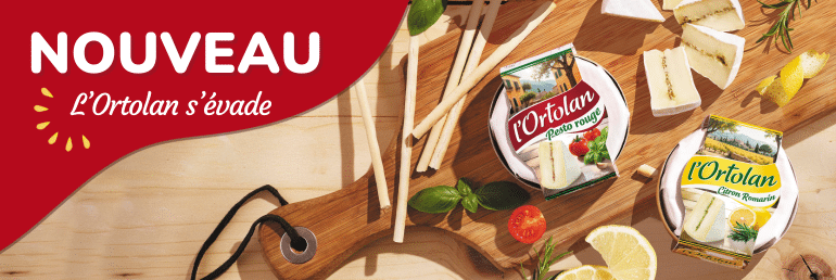 Nouveau : L'ortolan Pesto rouge et l'Ortolan Citron romarin
